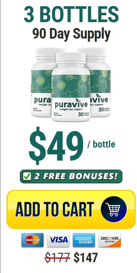 puravive one bottle 30 day supply